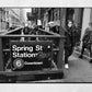 Soho New York Subway Photography Print