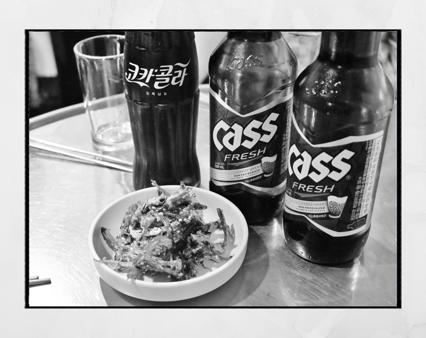 Korean Beer Poster Food Photography