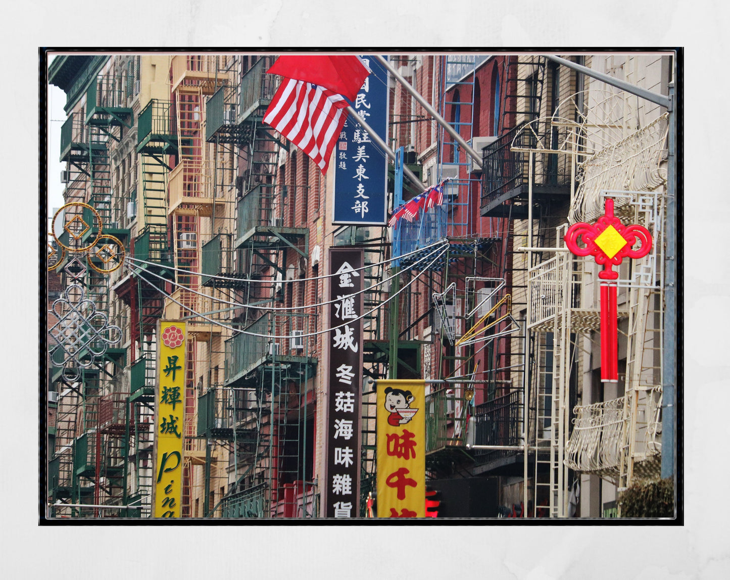 New York Chinatown Photography Print