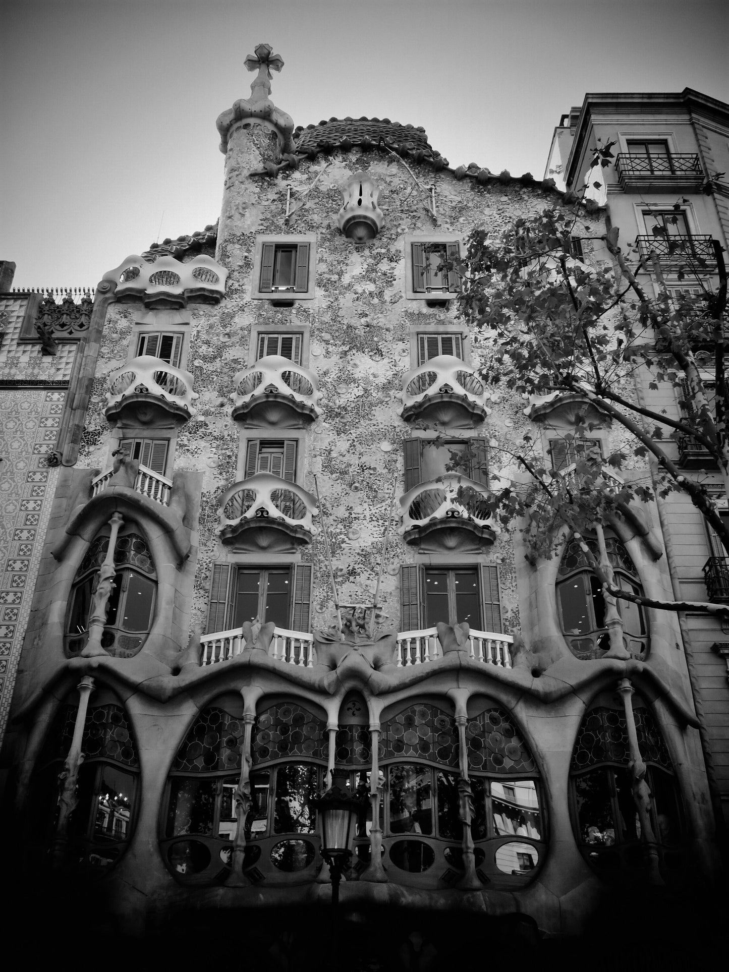 Antoni Gaudi Barcelona Casa Batlló Photography Print Poster