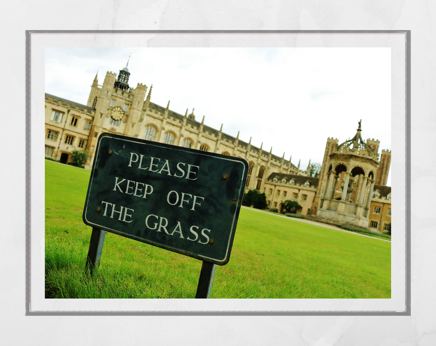 Trinity College Cambridge University Photography Print