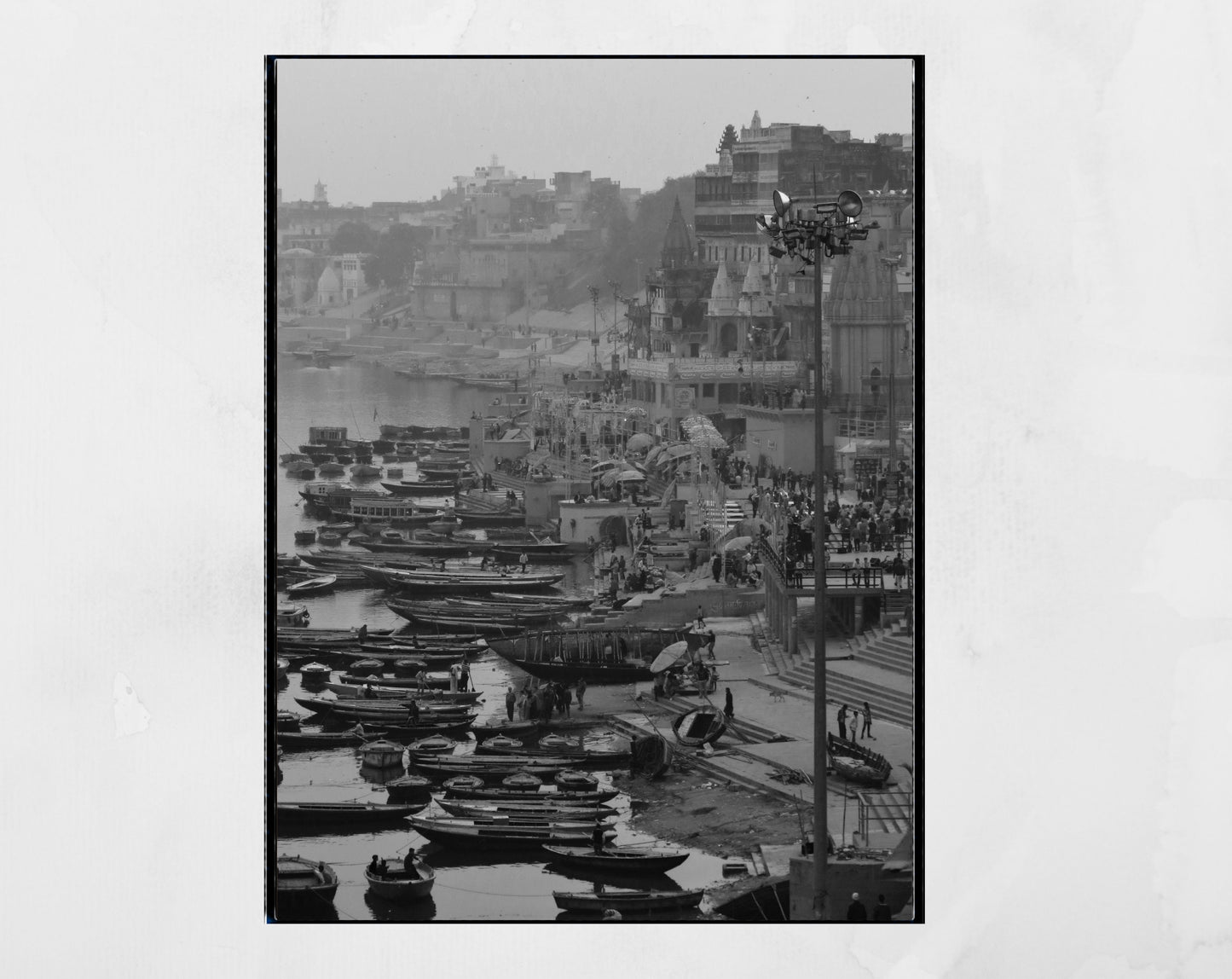 Varanasi India Photography Poster