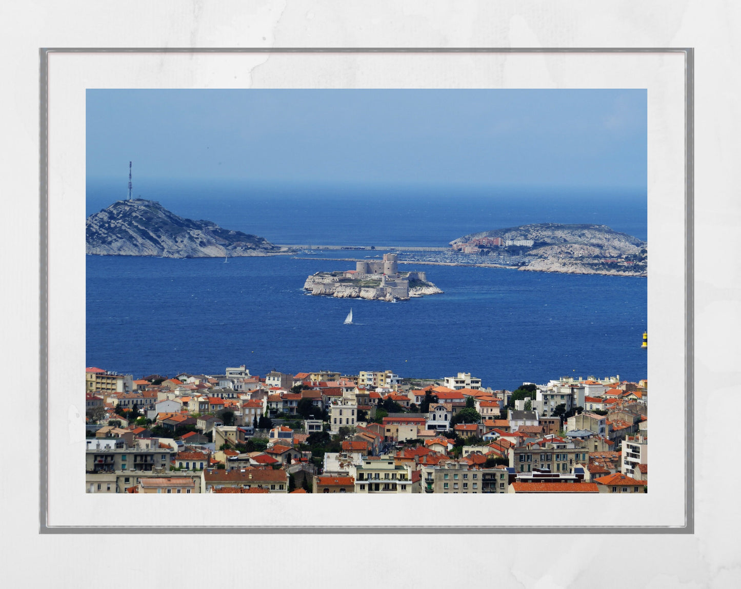 Marseille Poster Coastal Photography Print
