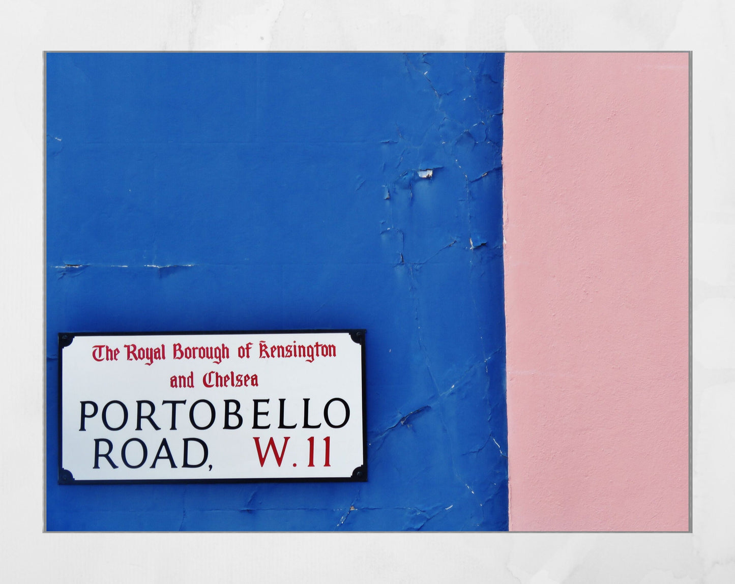 Notting Hill Print Portobello Road Photography Poster