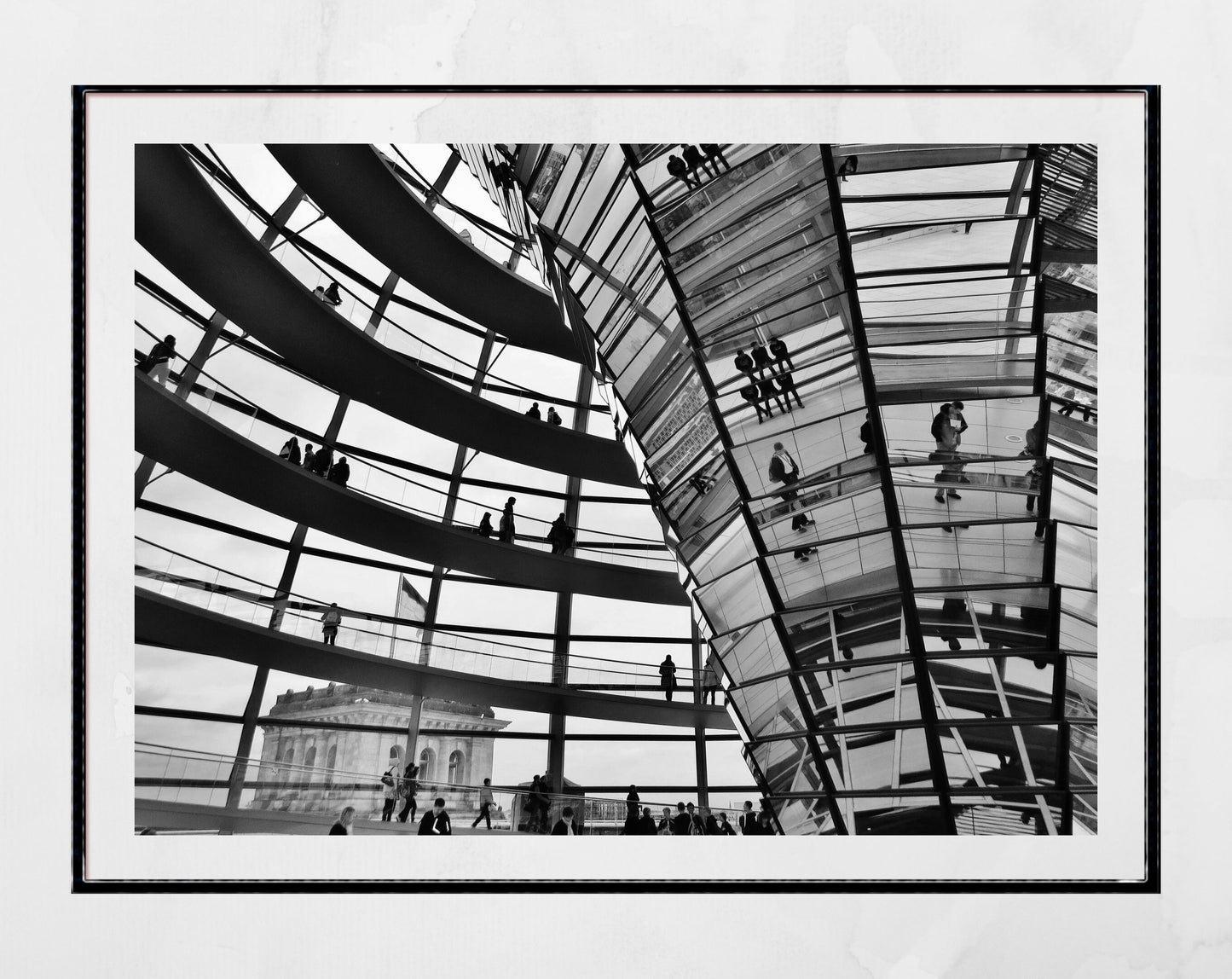 Reichstag Dome Berlin Photography Print