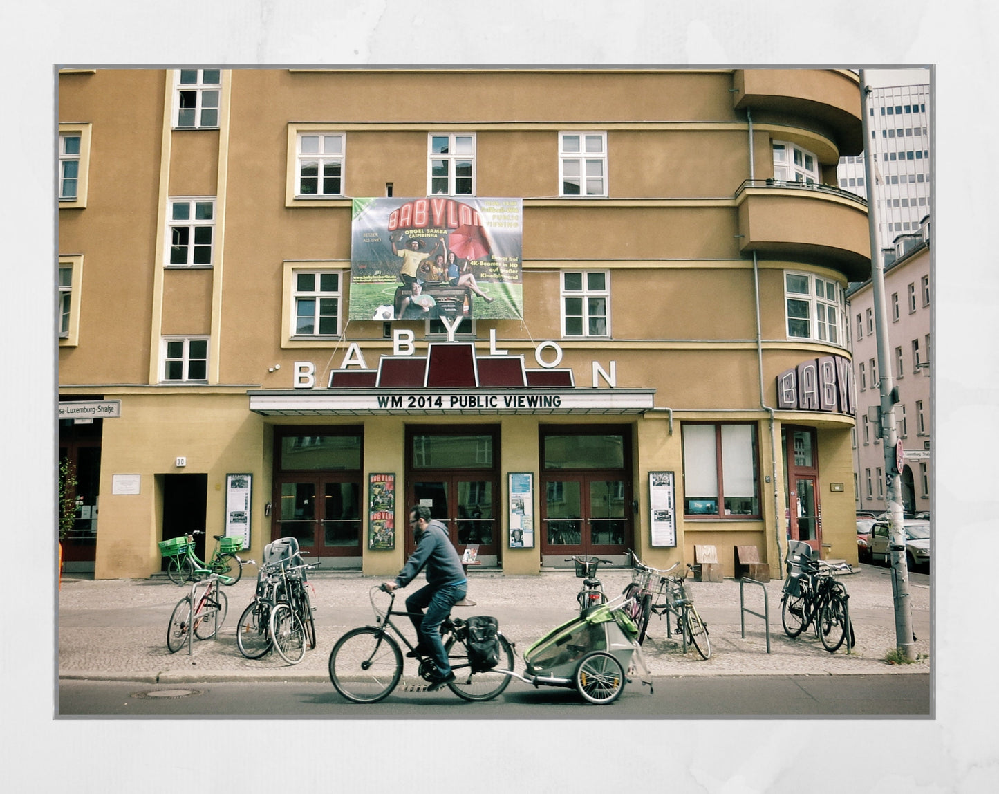 Kino Babylon Berlin Poster Street Photography