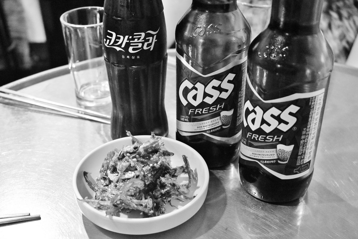 Korean Beer Poster Food Photography