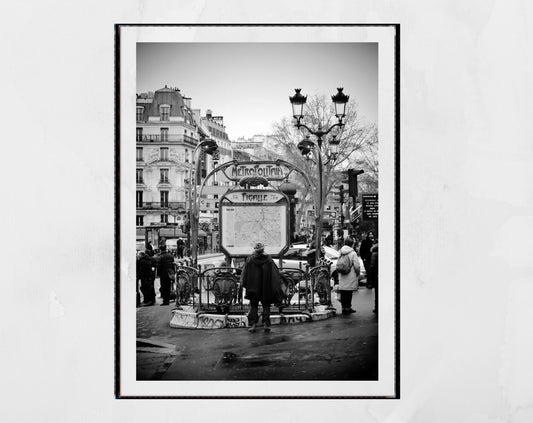 Montmartre Print Paris Photography