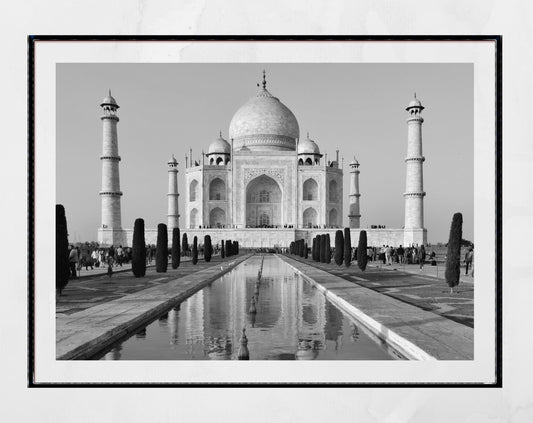 Taj Mahal Print India Photography Poster