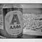 Alfa Hellenic Beer Poster Athens Greece Black And White Photography Print