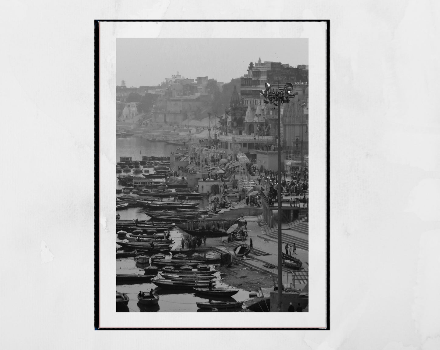 Varanasi India Photography Poster