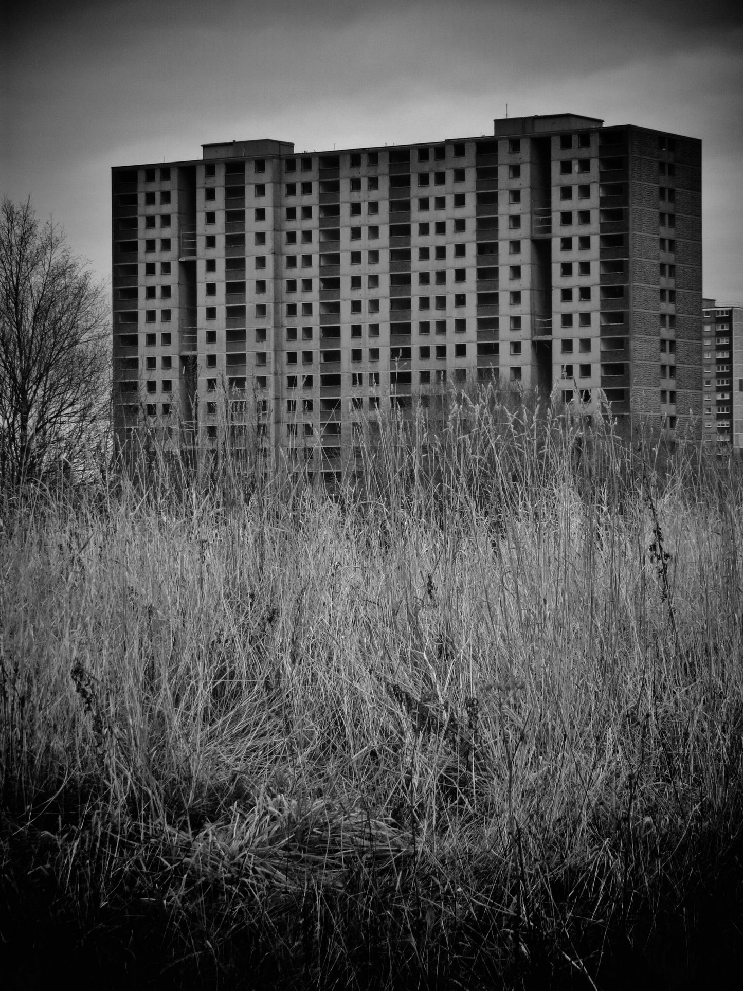 Brutalist Photography Sighthill Glasgow Black And White Print