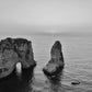 Beirut Lebanon Photography Print Pigeon Rocks Raouche Wall Art