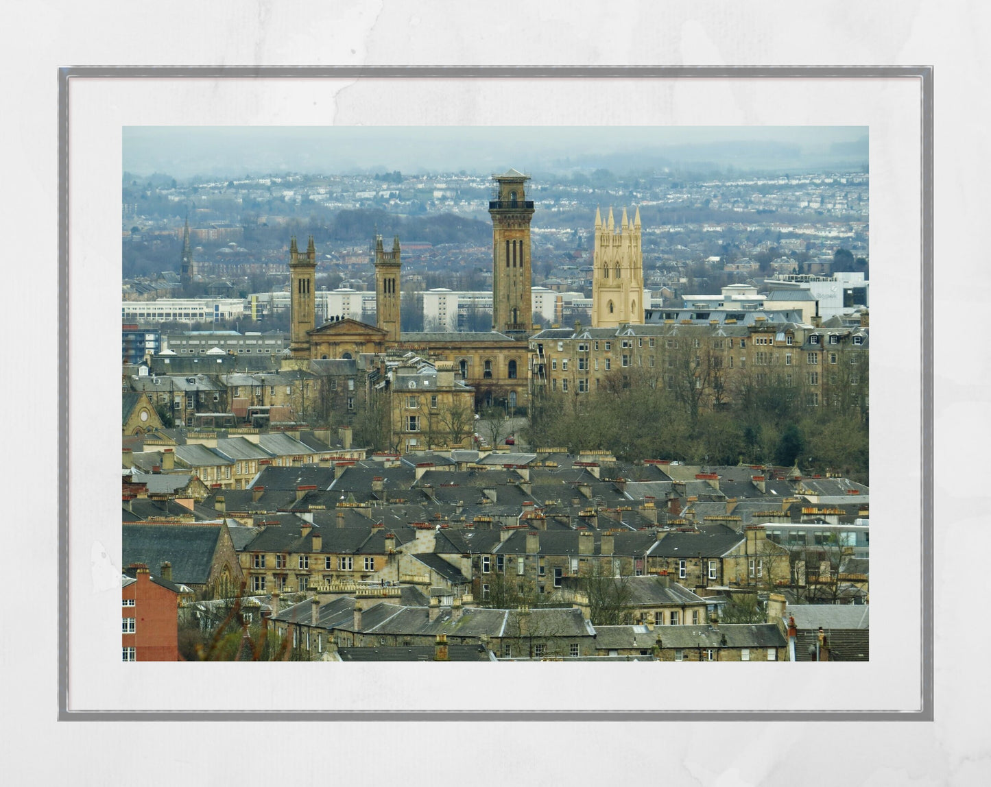 Glasgow Park Circus Skyline Photography Print