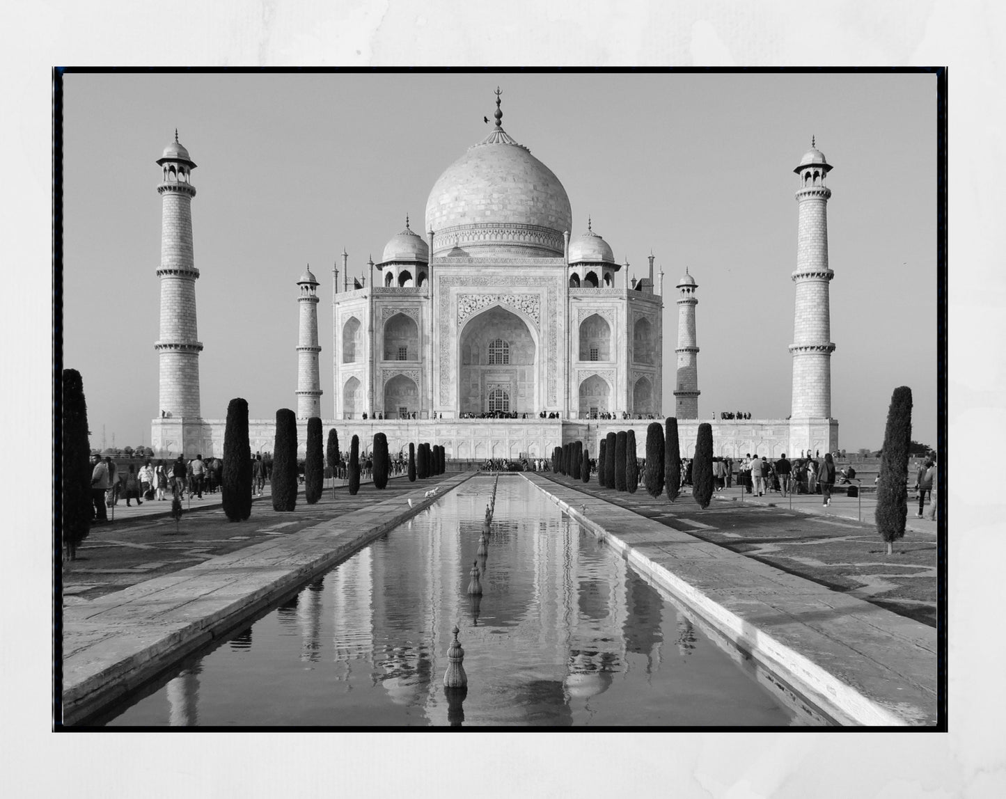 Taj Mahal Print India Photography Poster