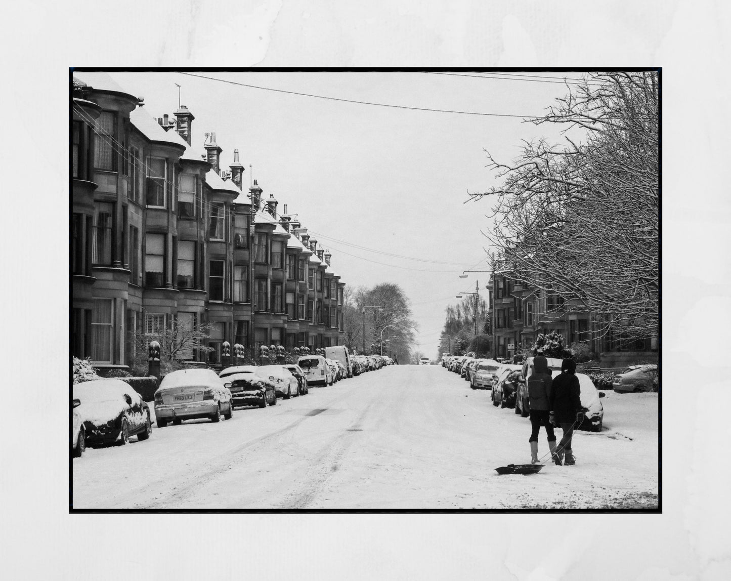 Glasgow Tenements Print Pollokshields Strathbungo Photography