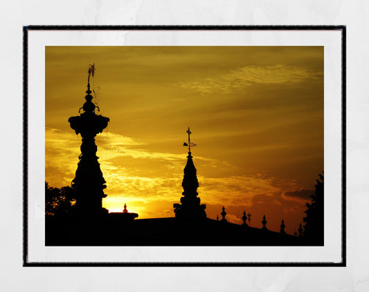 Seville Spain Sunset Photography Print