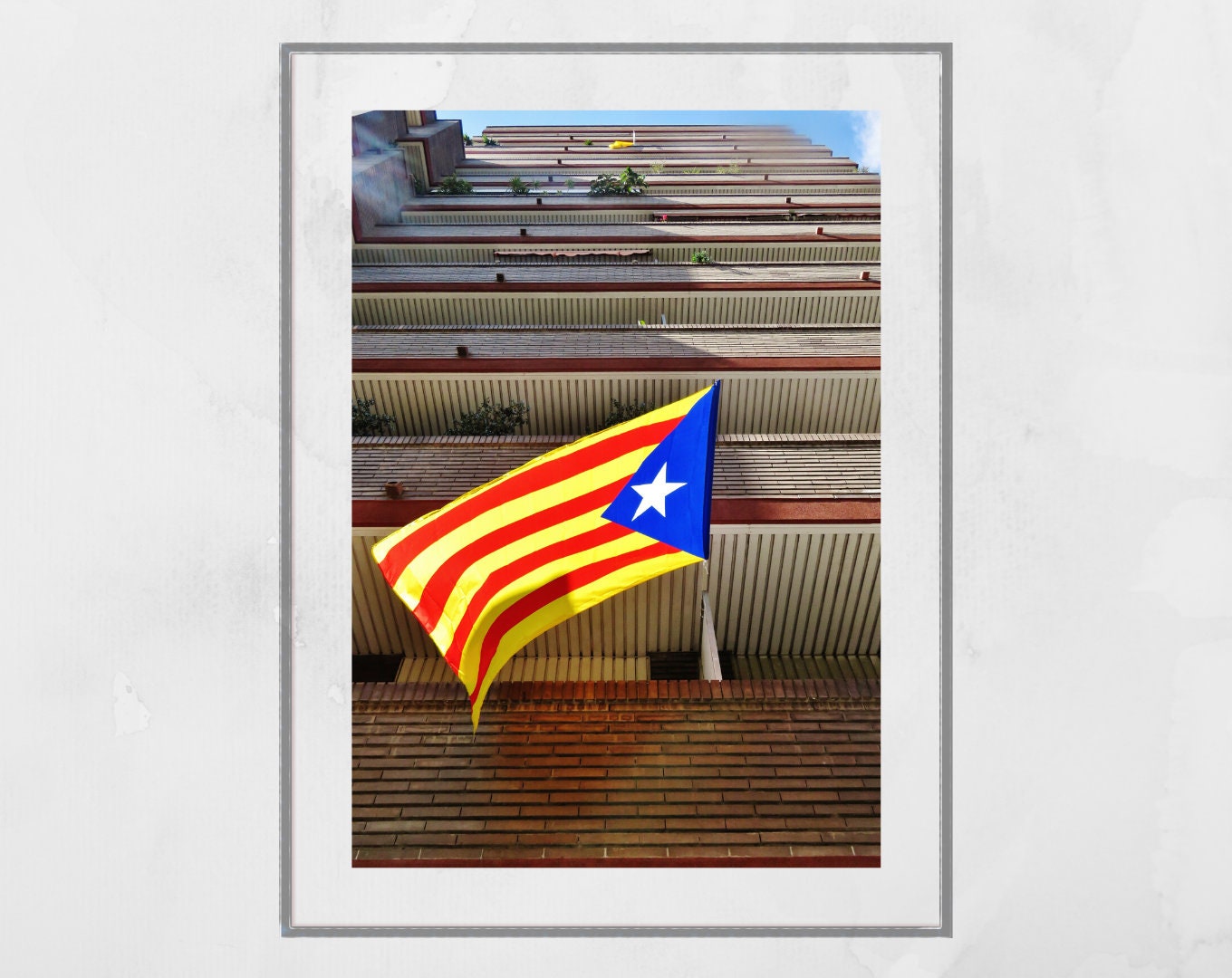 Catalonia Flag Poster