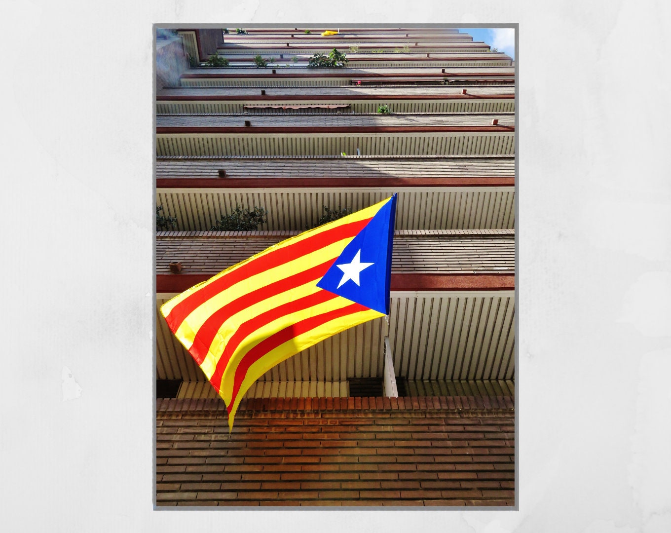 Catalonia Flag Poster