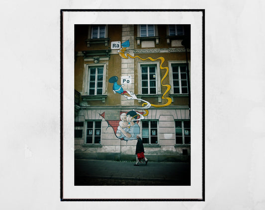 Warsaw Urban Street Art Photography Print