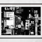 Seoul Korea Gangnam Black And White Poster Photography Print