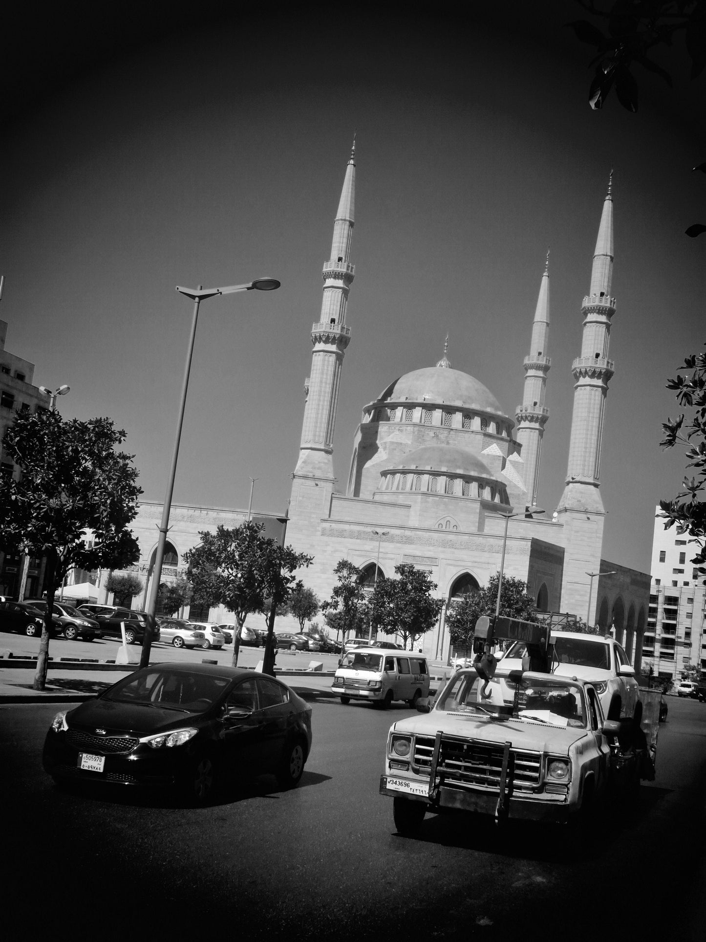 Beirut Middle East Black And White Photography Print