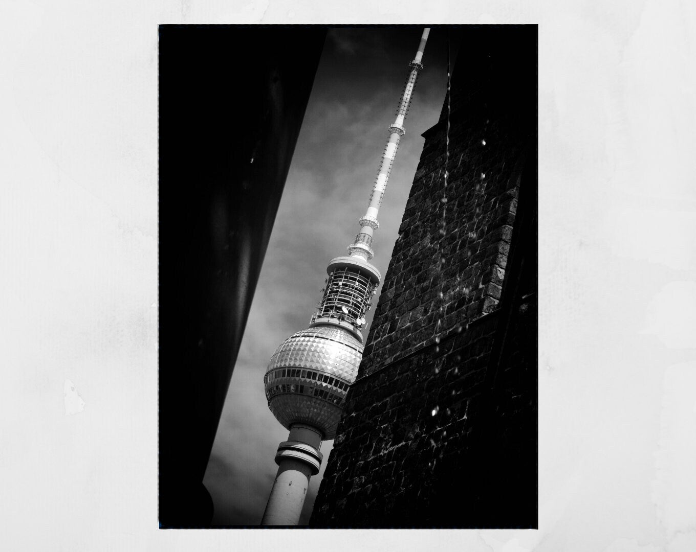 Berlin TV Tower Photography Poster