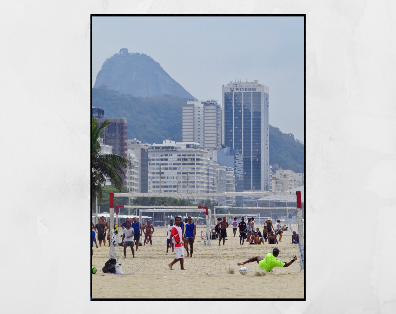 Copacabana Poster Rio De Janeiro Photography Print