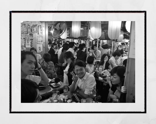 Yurakucho Tokyo Japan Restaurant Photography Print