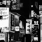 Seoul Korea Gangnam Black And White Poster Photography Print