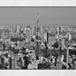 Tokyo Tower Skyline Poster Black And White Photography Print