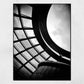 Berlin Reichstag Dome Black And White Photography Print