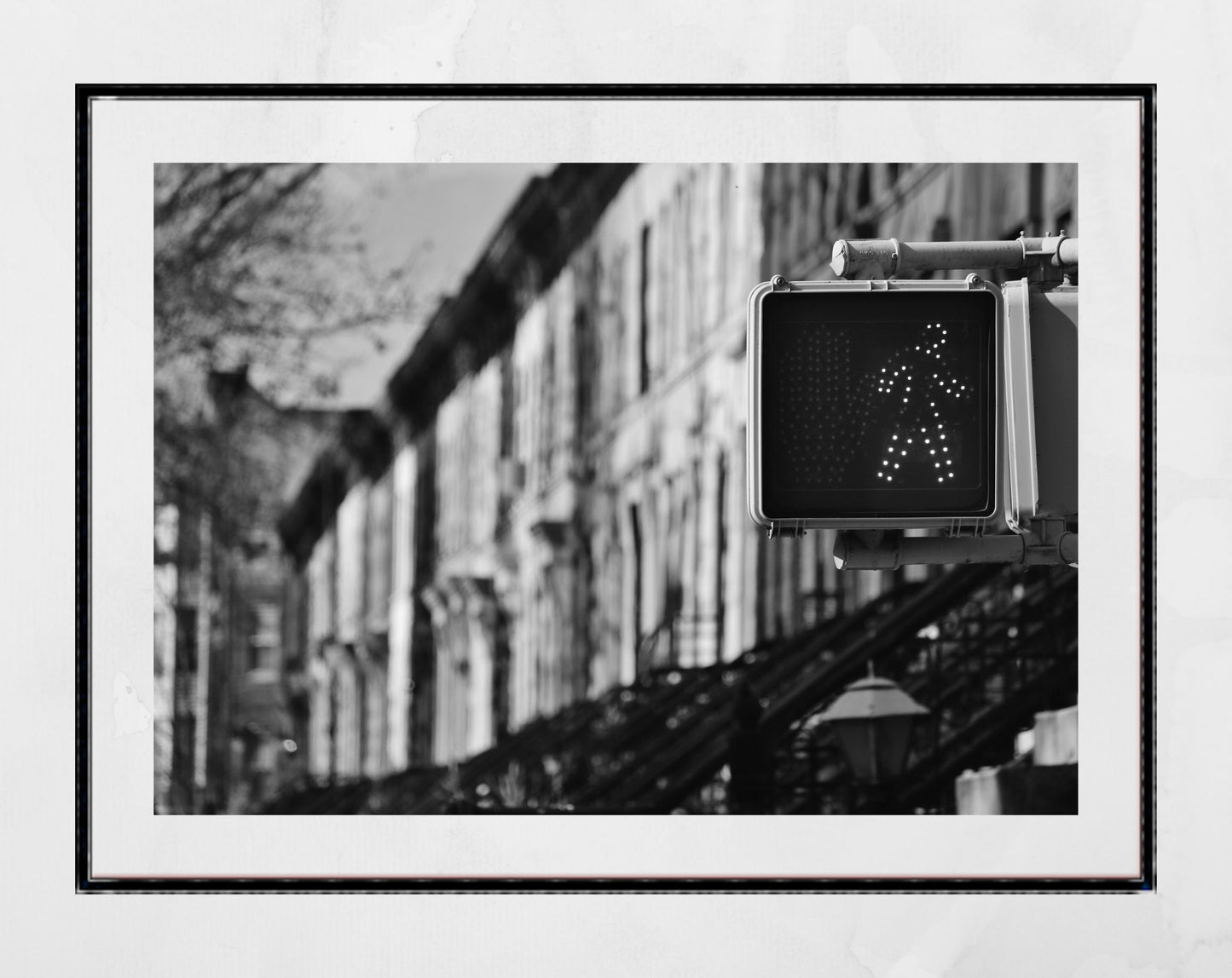 New York Photography Brooklyn Brownstones Print