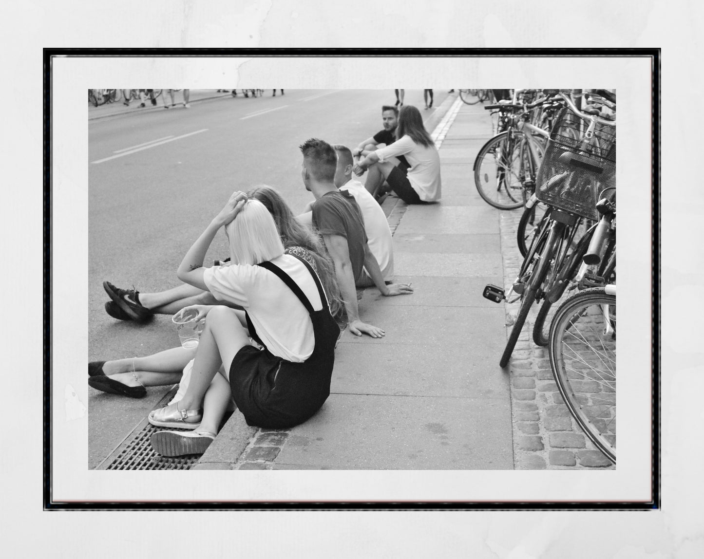 Street Photography Print Hipster Wall Art Copenhagen Poster