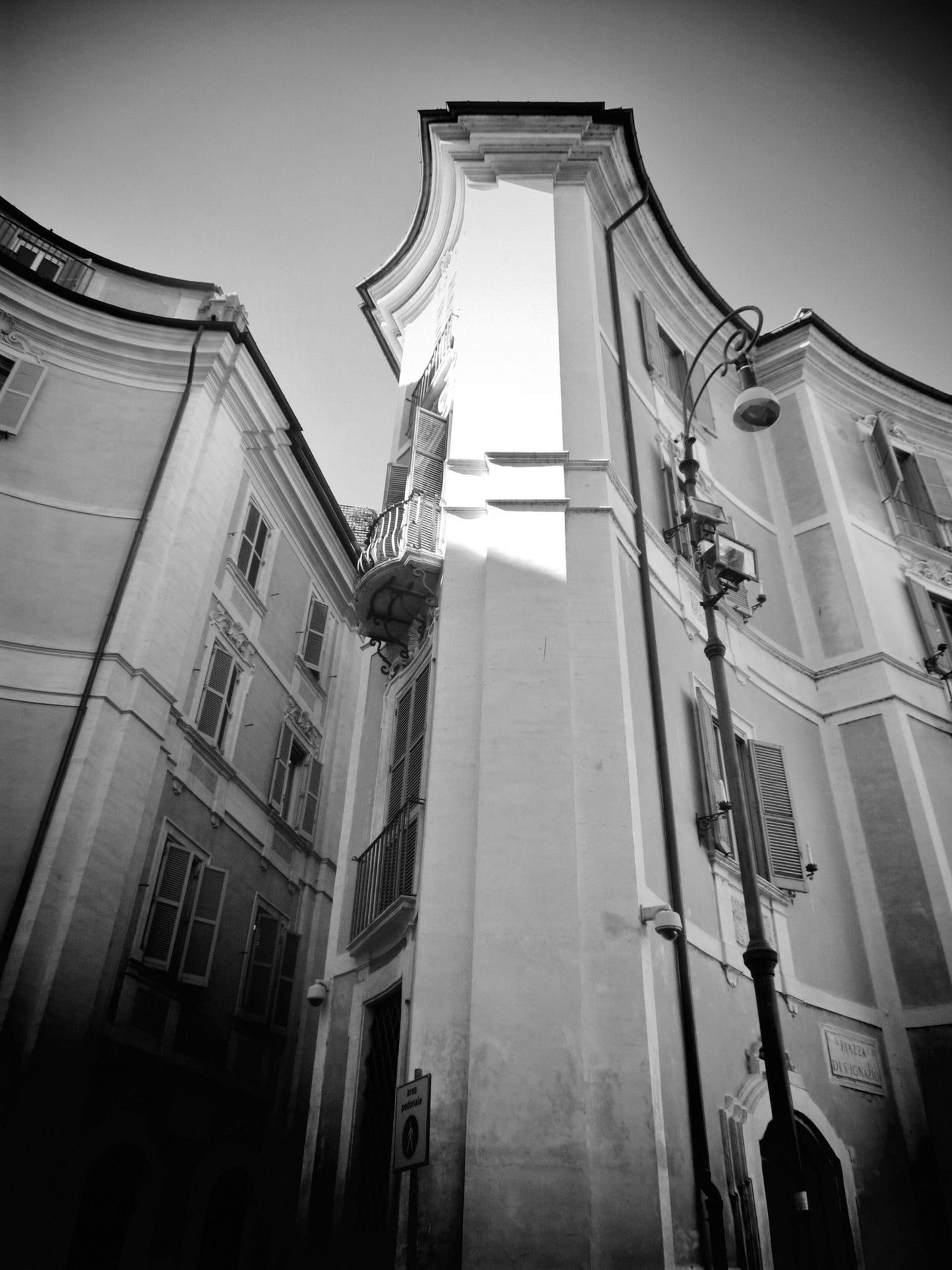 Rome Italy Black And White Photography Print