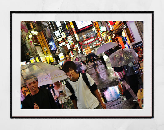 Shinjuku Tokyo Night Photography Print