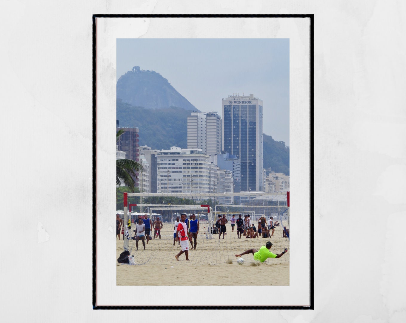 Copacabana Poster Rio De Janeiro Photography Print