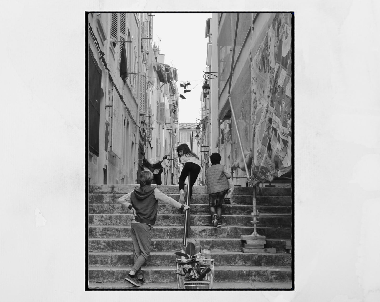 Le Panier Marseille Poster Street Photography Print