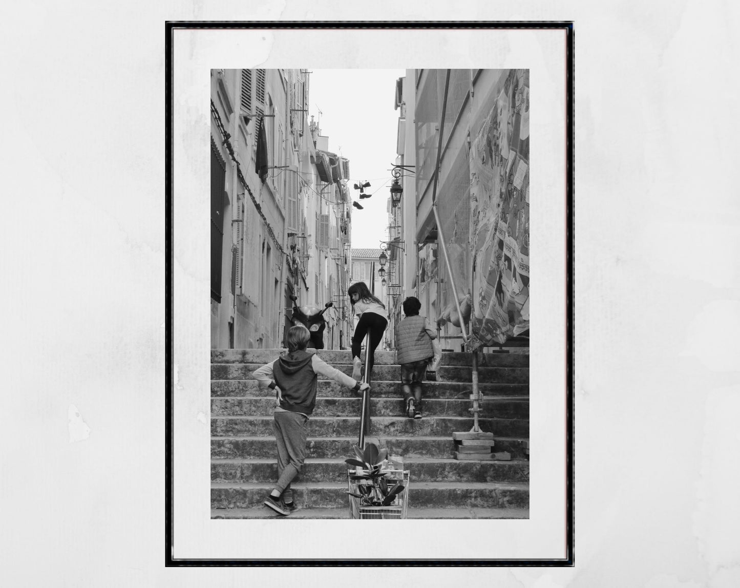 Le Panier Marseille Poster Street Photography Print