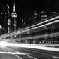New York Empire State Building Black And White Photography Print