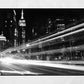 New York Empire State Building Black And White Photography Print