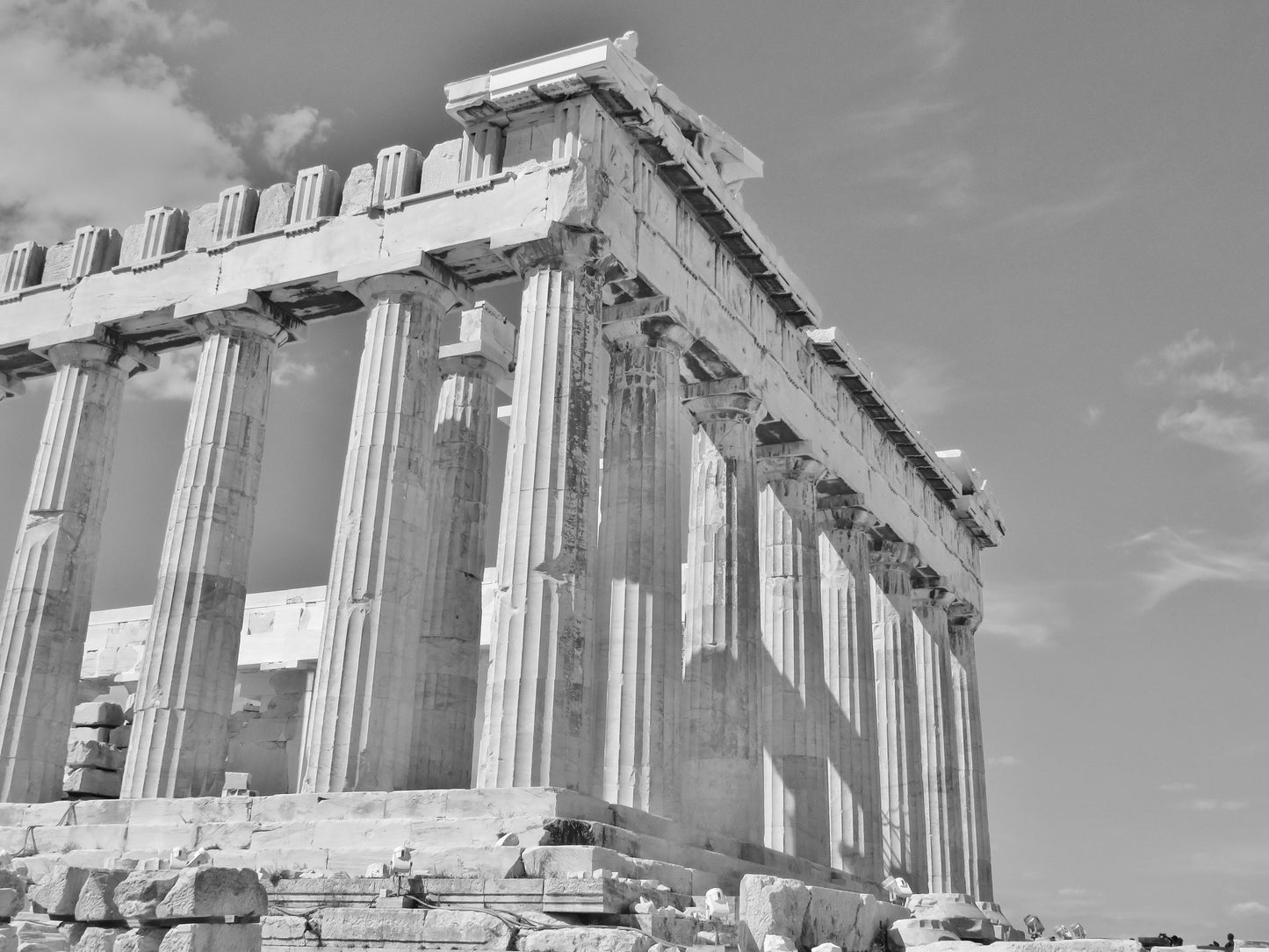 Athens Greece Print Acropolis Parthenon Poster