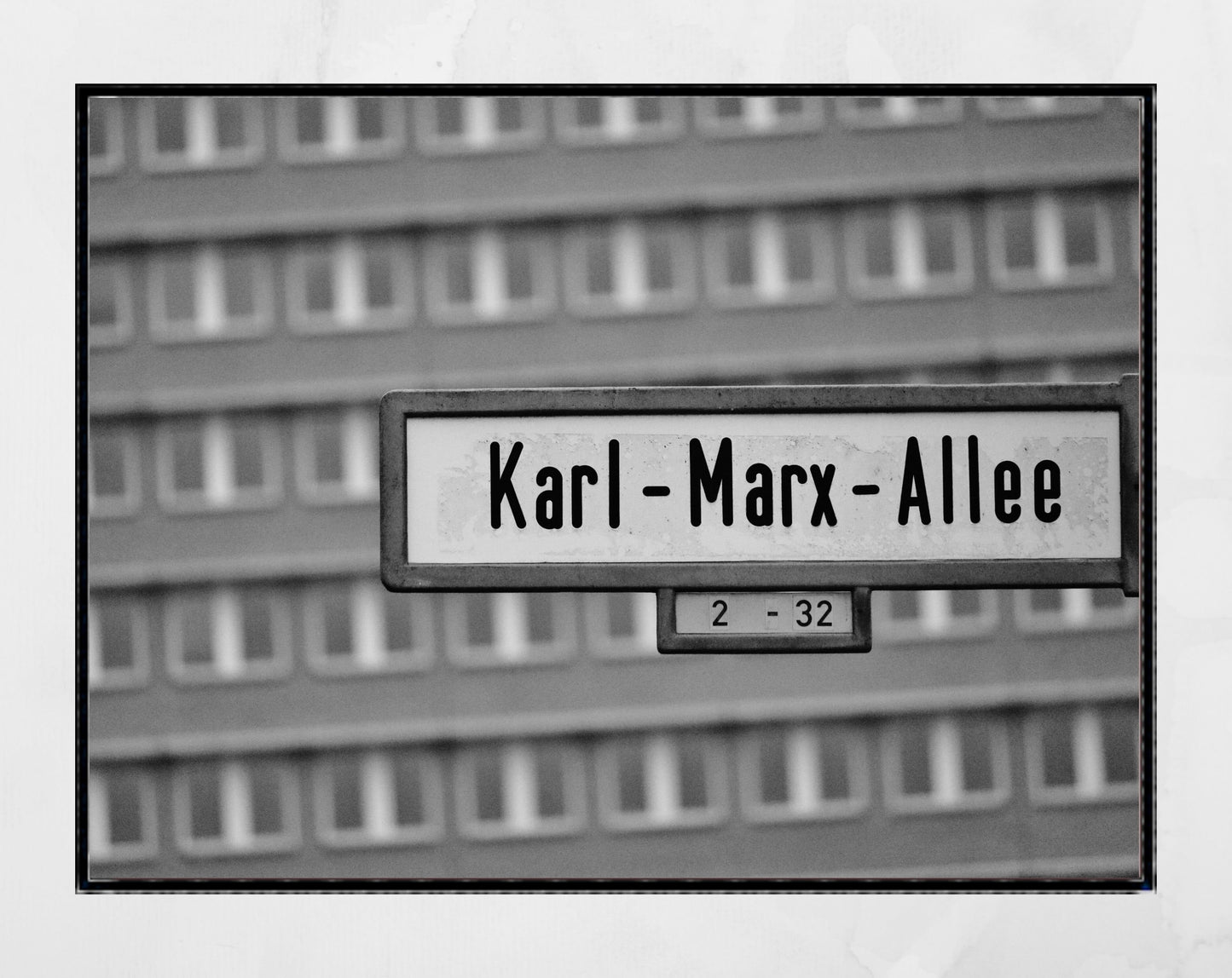 Karl Marx Allee Berlin Street Photography Print