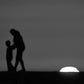 Mother And Son Print Lebanon Sunset Black And White Photography