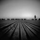 Thessaloniki Boardwalk Black And White Photography Print