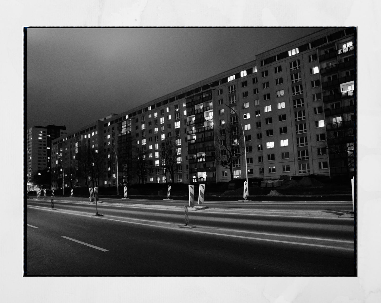Berlin Black And White Street Photography Print