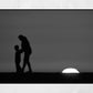 Mother And Son Print Lebanon Sunset Black And White Photography