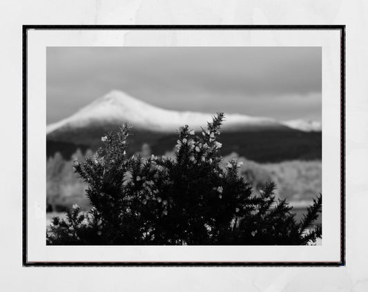 Isle of Arran Scotland Landscape Black And White Photography Print