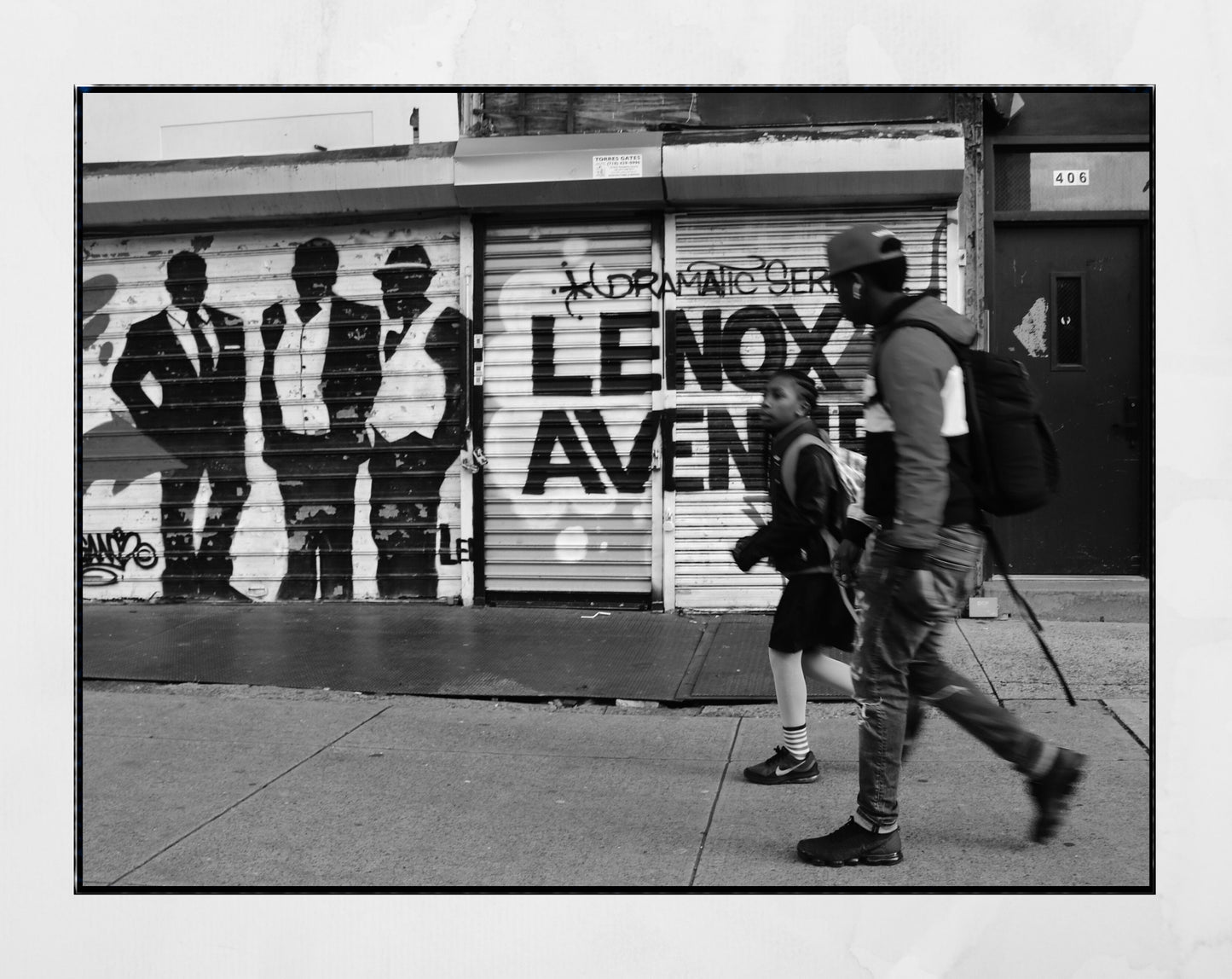 Harlem Poster Photography Malcolm X Boulevard Photography Print