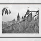 Glasgow University Black And White Photography Poster